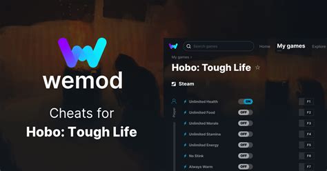 Hobo: Tough Life Cheats & Trainers for PC